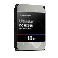 WD Ultrastar DC HC555, 18 TB, 7200 RPM, 512 MB, 3.5", Serial ATA III