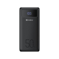 SANDBERG 420-75, 50000 mAh, Lithium-Ion (Li-Ion), 130 W, Schwarz