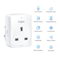 TP-LINK Tapo P110, Kabellos, Bluetooth / Wi-Fi, 2,4 -...