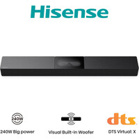 Hisense HS2000 (schwarz, Bluetooth 5.3 HDMI (ARC), USB) -...