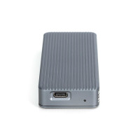 DIGITUS USB M.2 Festplattengehäuse, SSD, extern, NVMe , 20Gbps, USB 3.2 Gen2x2, Aluminium, inkl. Montagematerial