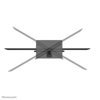 Neomounts TV-Tischständer, 139,7 cm (55"), 100 x 100 mm, 400 x 400 mm, -35 - 35°, Stahl, Schwarz
