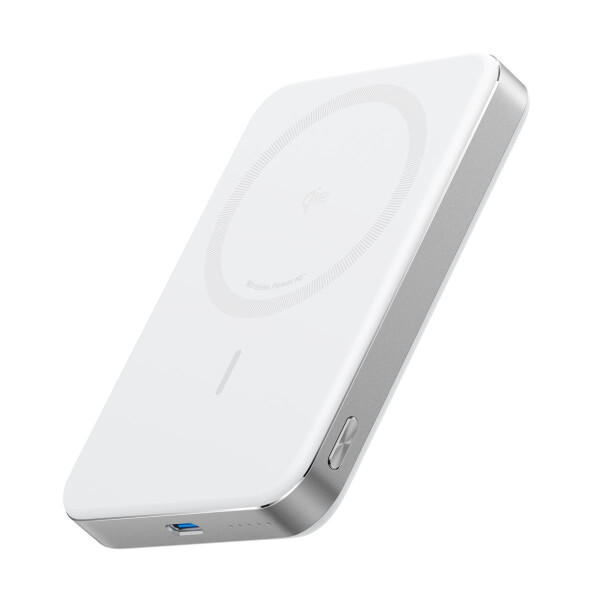 Anker Innovations Anker A1664H21, 10000 mAh, Kabelloses Aufladen, 12 W, Weiß
