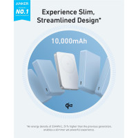Anker Innovations Anker A1664H21, 10000 mAh, Kabelloses...