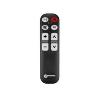Geemarc TV-5 Universal Fernbedienung Schwarz