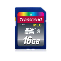 Transcend 16GB SDHC Class 10, 16 GB, SDHC, Klasse 10, 20...