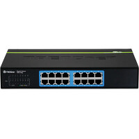 TRENDnet TEG-S16DG, Unmanaged, Vollduplex, Rack-Einbau