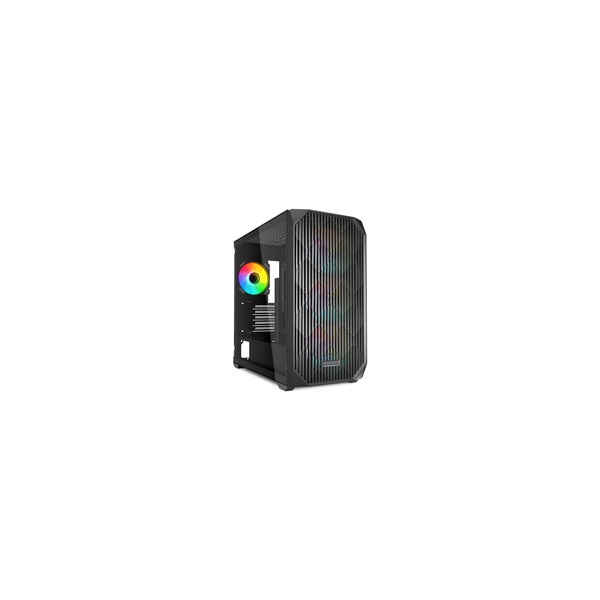 Sharkoon Gehäuse MK3 RGB Micro-ATX 1xGlas schwa - Tower - ATX