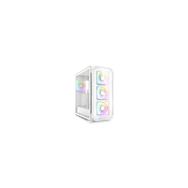 Sharkoon Gehäuse AK5G RGB ATX 1xGlas weiß - Midi/Minitower - ATX