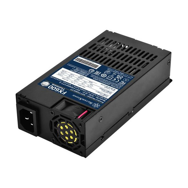 SilverStone FX600 Platinum, 600 W, 90 - 264 V, 47 - 63 Hz, Aktiv, 80 W, 600 W