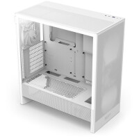 NZXT H5 Flow, Midi Tower, PC, Weiß, ATX, EATX,...
