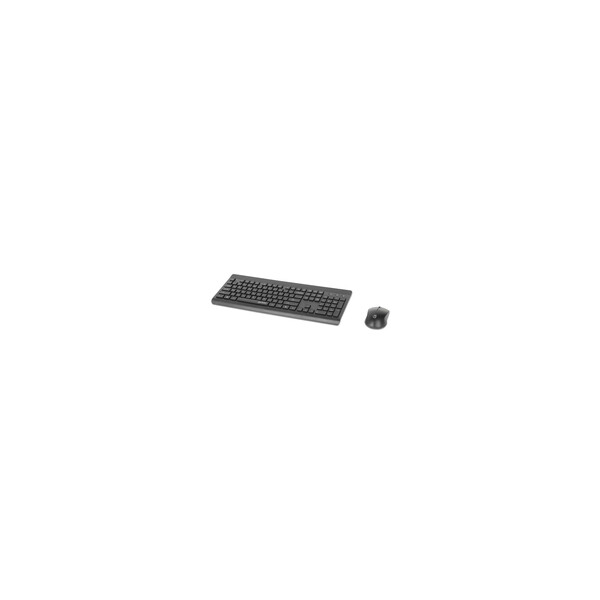 Manhattan Funk-Tastatur-Maus-Set MWK7350 schwarz - Tastatur - 1.200 dpi