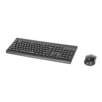 Manhattan Funk-Tastatur-Maus-Set MWK7350 schwarz - Tastatur - 1.200 dpi