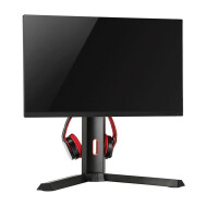 Techly ICA-LCD G32, Freistehend, 8 kg, 43,2 cm (17"), 81,3 cm (32"), 100 x 100 mm, Schwarz, Rot