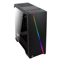 AEROCOOL ADVANCED TECHNOLOGIES Aerocool Cylon, Midi Tower, PC, Schwarz, ATX, micro ATX, Mini-ITX, Stahl, Gaming