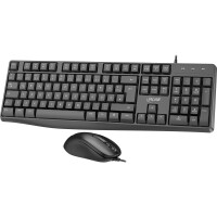 InLine Basic Desktop II - Tastatur-Maus Set - USB-Kabel - Standard DE Layout