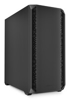 Sharkoon Gehäuse AK2 ATX schwarz - Midi/Minitower - ATX