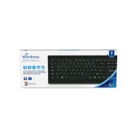 MEDIARANGE MROS101-BE, Volle Größe (100%), Kabelgebunden, USB, AZERTY, Schwarz