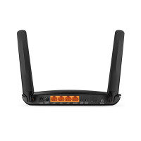 TP-LINK Archer AC1200-Dualband-4G/LTE-WLAN-Router, Wi-Fi 5 (802.11ac), Dual-Band (2,4 GHz/5 GHz), Eingebauter Ethernet-Anschluss, 3G, Schwarz, Tabletop-Router