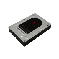 Kingston 2.5 - 3.5" SATA Drive Carrier, Universal, HDD-Käfig, Schwarz, China, 1 Stück(e)