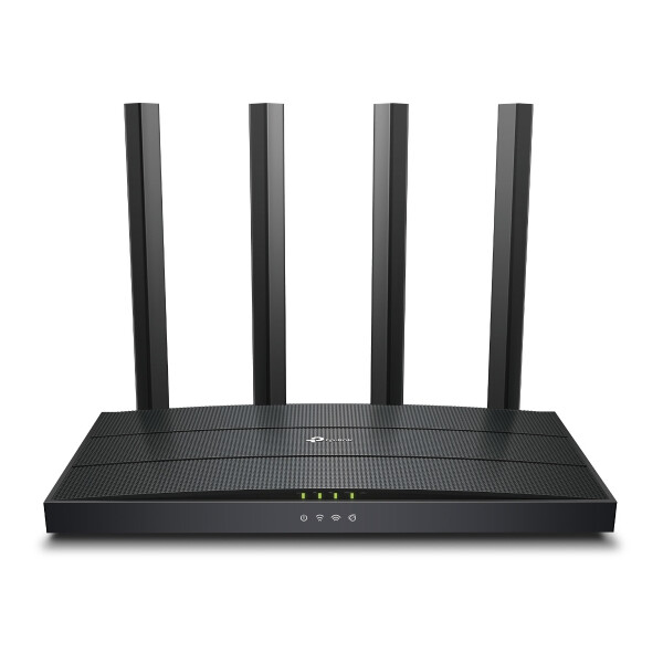 TP-LINK Archer AX12, Wi-Fi 6 (802.11ax), Dual-Band (2,4 GHz/5 GHz), Ethernet/LAN, Schwarz, Tabletop-Router