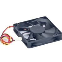 Gembird D6015SM-3, Ventilator, 4200 RPM, 25 dB, Schwarz