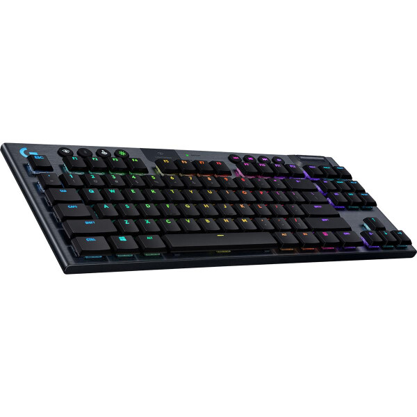 Logitech G G915 Tkl, Kabelgebunden, USB, Mechanischer Switch, AZERTY, RGB-LED, Karbon