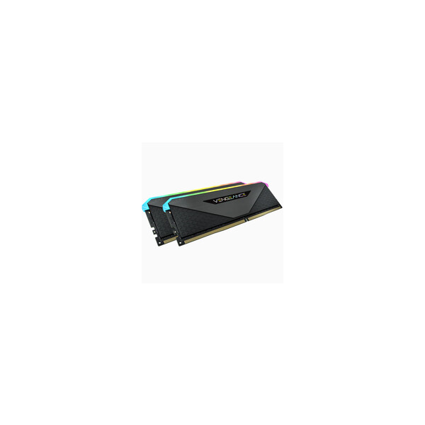 Corsair Vengeance RGB CMN16GX4M2Z3200C16 - 16 GB - 2 x 8 GB - DDR4 - 3200 MHz - 288-pin DIMM - Schwarz
