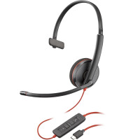 HP POLY Blackwire 3210 Monaurales USB-C-Headset,...