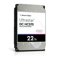 WD Ultrastar DC HC570, 3.5", 22 TB, 7200 RPM