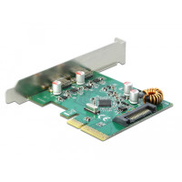Delock 90397, PCIe, USB 3.2 Gen 1 (3.1 Gen 1), Niedriges Profil, PCIe 3.0
