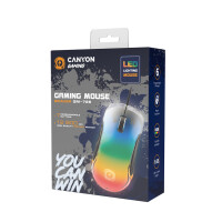 Canyon Gaming Mouse Braver GM-728 12800 DPI/RGB/7 Keys bk...