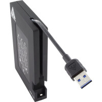 Apricorn Aegis Fortress, 2 TB, 2.5", USB Typ-A, 3.2 Gen 1 (3.1 Gen 1), 350 MB/s, Schwarz