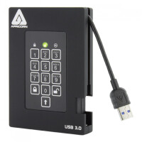 Apricorn Aegis Fortress, 2 TB, 2.5", USB Typ-A, 3.2...