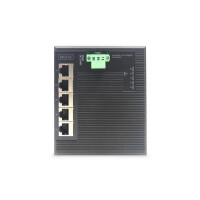 DIGITUS 5 Port Gigabit Ethernet  Netzwerk Switch Switch, Flat, Industrial, Unmanaged