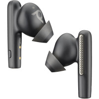 HP POLY Voyager Free 60+ UC Carbon Black Earbuds +BT700...