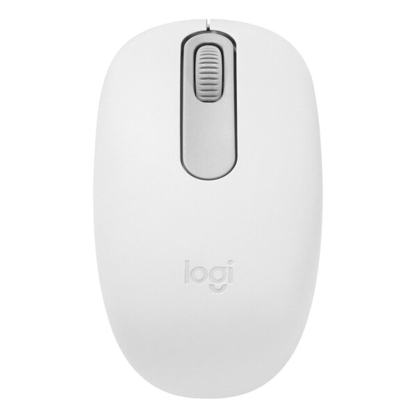 Logitech M196, Beidhändig, IR LED, Bluetooth, 1000 DPI, Weiß