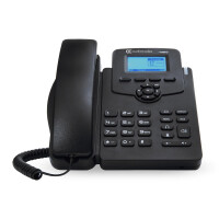 AudioCodes 405HD, IP-Telefon, Schwarz, Kabelgebundenes...