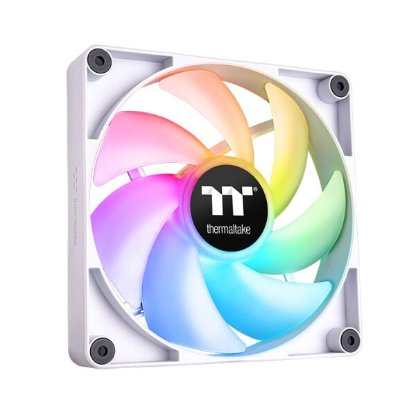 Thermaltake TT CT120 ARGB Sync PC, Ventilator, 500 RPM, 2000 RPM, 25,8 dB, 57,05 cfm, Weiß