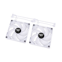 Thermaltake TT CT120 ARGB Sync PC, Ventilator, 500 RPM, 2000 RPM, 25,8 dB, 57,05 cfm, Weiß