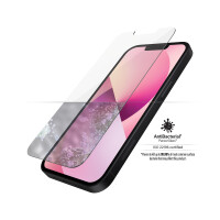 PanzerGlass ® Displayschutzglas iPhone 13 Mini | Standard Fit, Apple, Apple - iPhone 13 Mini, Trockene Anwendung, Kratzresistent, Schockresistent, Antibakteriell, Transparent, 1 Stück(e)