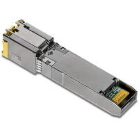 TRENDnet TEG-10GBRJ, Kupfer, 10000 Mbit/s, RJ-45, SFP+, 100 m, Gigabit Ethernet