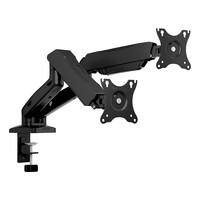 ICY BOX Monitorhalterung IB-MS204-T schwarz für 2 Monitore bis 32" 81cm