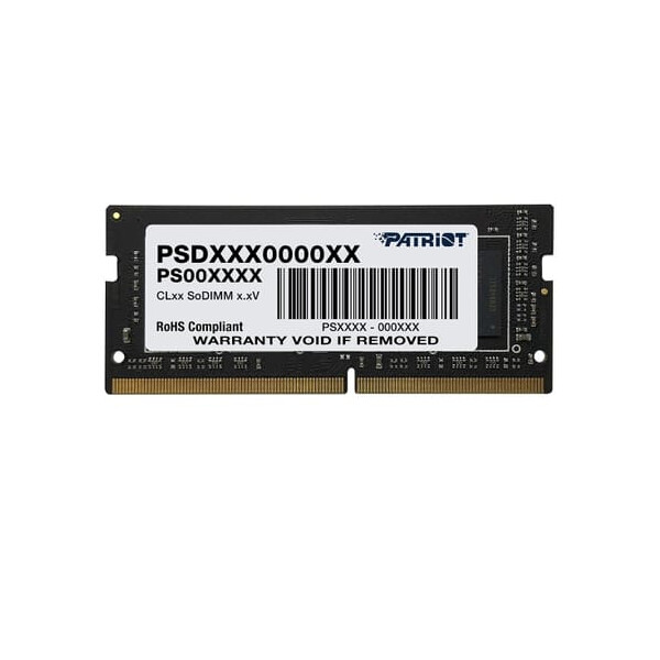 PATRIOT Memory Signature PSD416G320081S, 16 GB, 1 x 16 GB, DDR4, 3200 MHz, 260-pin SO-DIMM