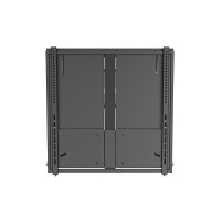 Equip 55"-86" Interaktive Auf-Ab-TV-Wandhalterung, 139,7 cm (55"), 2,18 m (86"), 200 x 200 mm, 600 x 600 mm, Aluminium, Kunststoff, Stahl, Schwarz