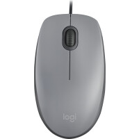 Logitech M110, Beidhändig, Optisch, USB Typ-A, 1000...