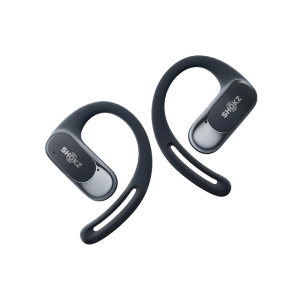 AfterShokz SHOKZ OpenFit Air, Kabellos, 50 - 16000 Hz, Anrufe/Musik/Sport/Alltag, Kopfhörer, Schwarz