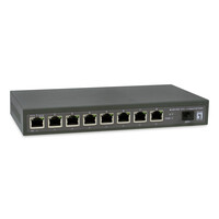 LevelOne Switch 9x GE GEP-0925 2.5GbE 108W 8xPoE+ sw