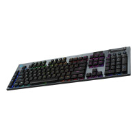 Logitech G G915 X LIGHTSPEED, Verkabelt & Kabellos, USB + RF Wireless + Bluetooth, Mechanischer Switch, QWERTZ, LED, Schwarz