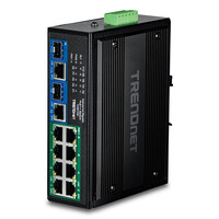 TRENDnet 10-PORT INDUSTRIAL GIGABIT 400W - Switch - 1 Gbps